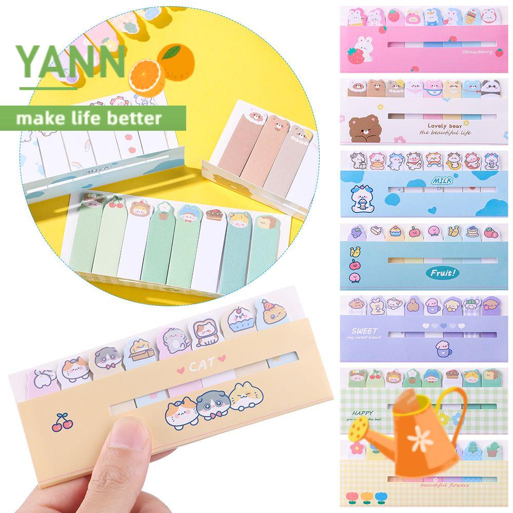 Set 15 Miếng Dán Đánh Dấu Trang Sách Hình Động Vật Hoạt Hình Sáng Tạo