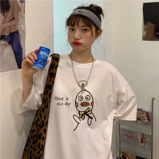 Áo thun tay lỡ Unisex Have a nice day