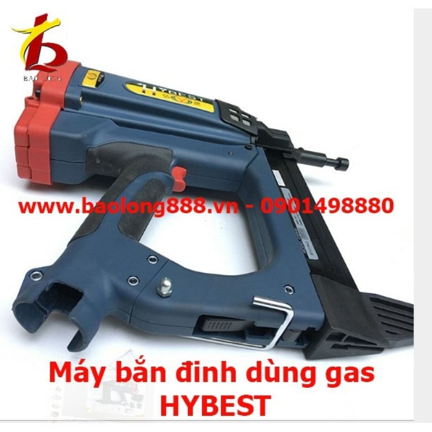 Máy bắn đinh bê tông  dùng Gas HyBest GSR40**Liên hệ để được giá tốt**