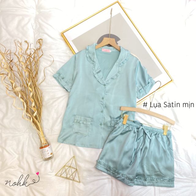 Pyjama đùi cổ bèo nohk