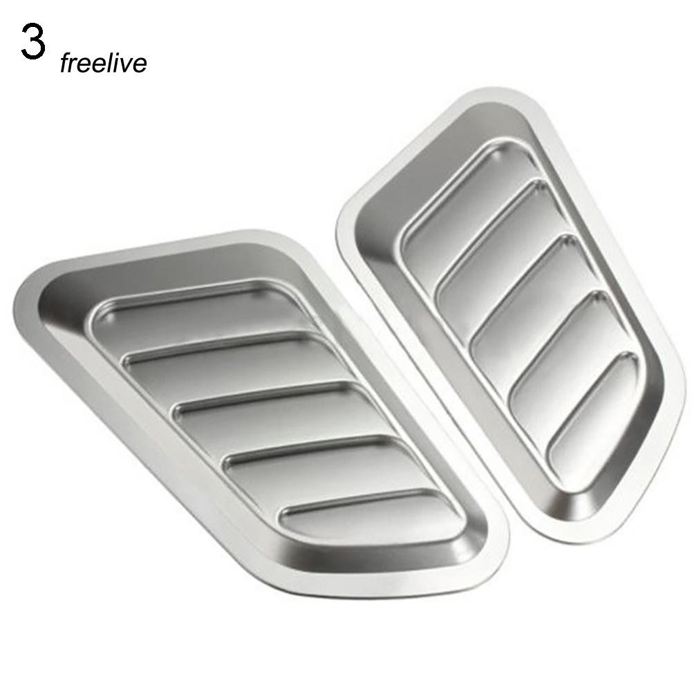 1 Cặp Tấm Chắn Bùn Nạp Khí Turbo Cho Xe Hơi Fender