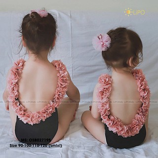 SET ĐỒ BƠI HOA BÈO CHO BÉ GÁI - OSB027