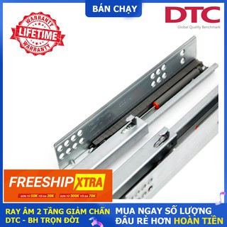 Ray âm 2 tầng giảm chấn DTC - Bộ 2 cái