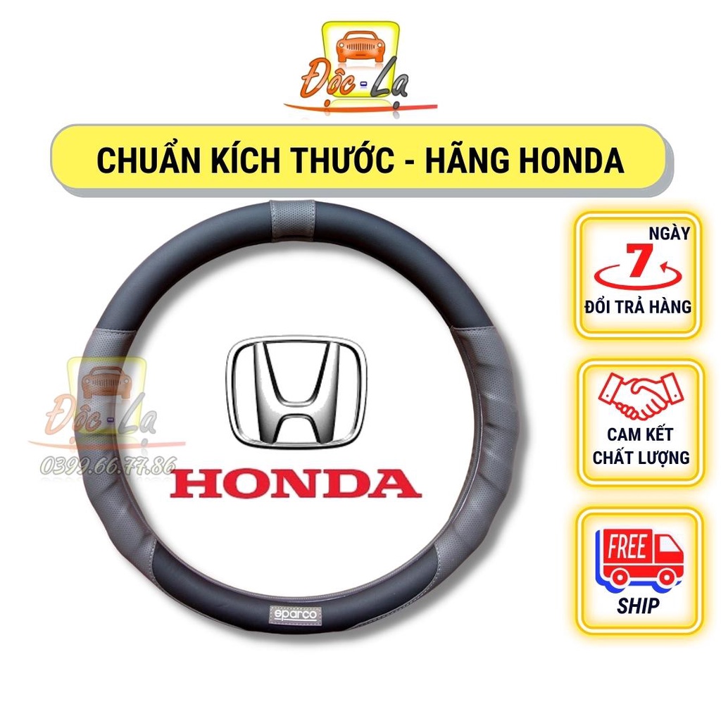 Bọc vô lăng HONDA Brio, City, CRV, HRV, Accord, Jazz