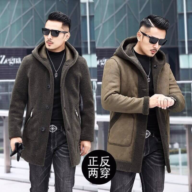 Áo khoác dạ nam cao cấp kiểu dáng phong cách QCNP2527