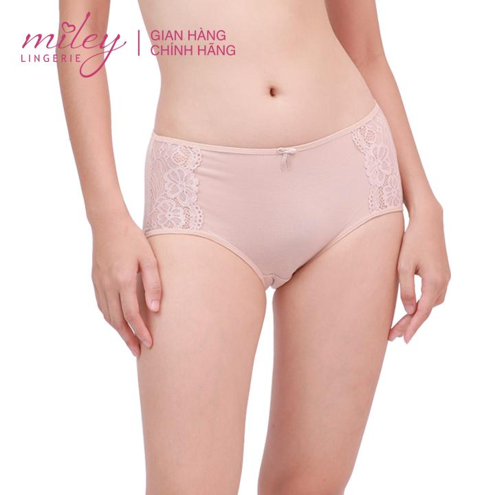 Combo 2 Quần Lót Lưng Cao Modal Phối Ren Sườn Active Miley Lingerie FDS_25