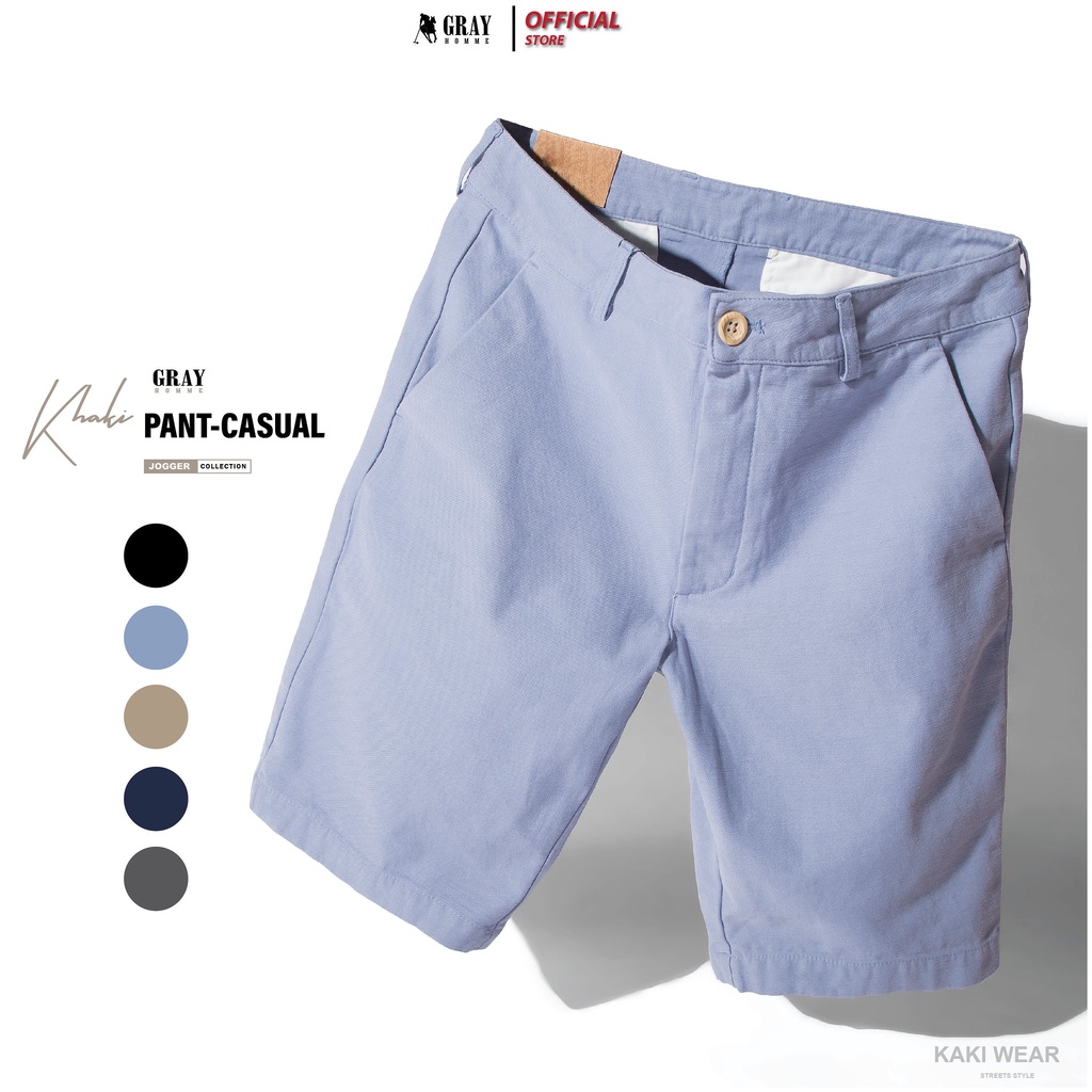 Quần Đùi Nam Linen GRAYHOMME Trẻ Trung, Nam Tính, Mềm , Nhẹ, Thoáng khí