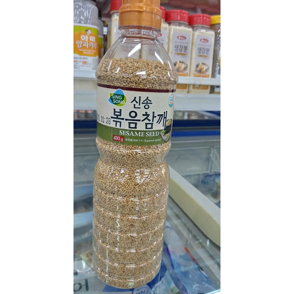 Mè rang, vừng rang hàn quốc 430g - 볶음참깨
