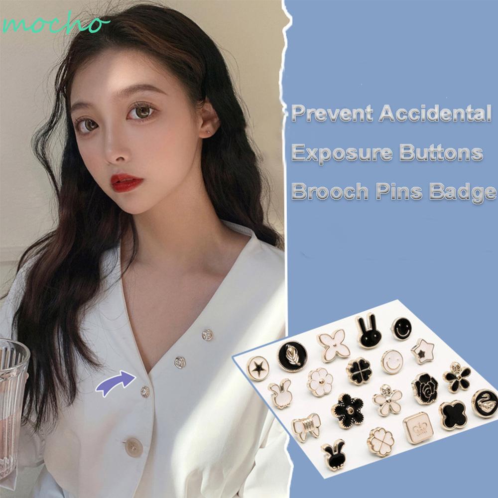 Set 10 Khuy Măng Sét Ngọc Trai Thời Trang Hàn Quốc Cho Nam Nữ