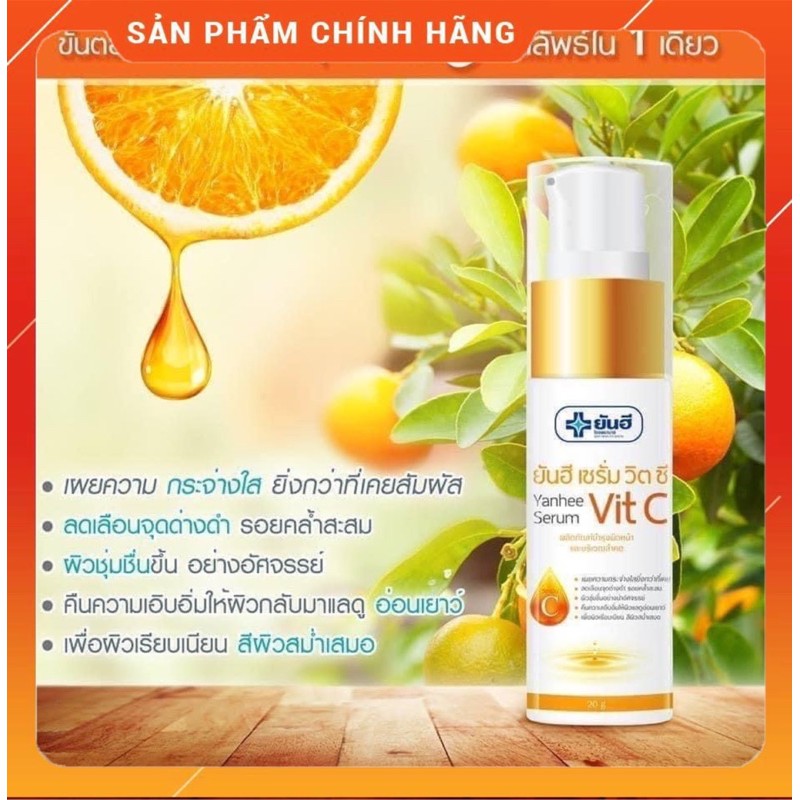 Serum Vit C Yanhee Thái Lan 🇹🇭 Căng Bóng, Chống Mụn, Thâm