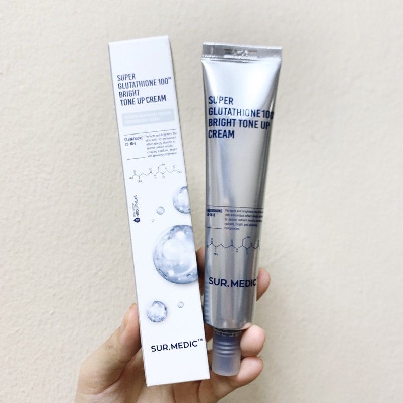 [Sẵn] Kem Nâng Tông Trắng Da Sur.medic mới về | BigBuy360 - bigbuy360.vn
