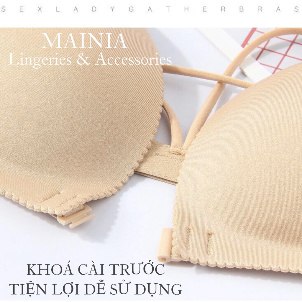 Áo Lót Bra Đúc Su Cài Trước Đệm Bàn Tay Nâng Ngực Siêu Đẹp 810 Áo Bra Sexy Cao Cấp Loại 1 Rẻ Đẹp Mainia Shop