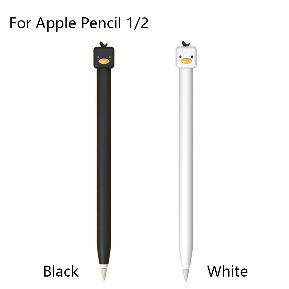 Vỏ silicon bảo vệ bút cảm ứng Apple Pencil 1/2 chống bụi chống trượt nhiều màu&lt;br&gt;