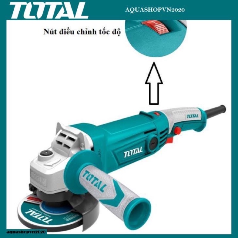 MÁY MÀI GÓC 1010W CHỈNH TỐC ĐỘ TOTAL