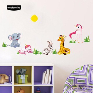 Giấy dán tường trang trí hình thú
