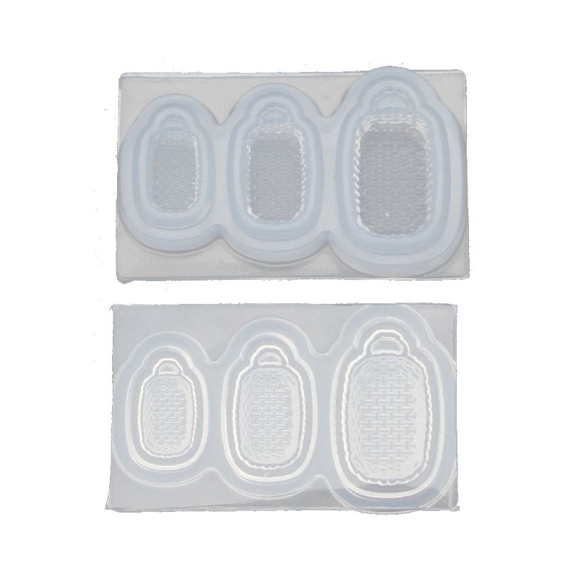 Khuôn Silicone Làm Móc Khóa / Trang Sức Hình Ống Hút