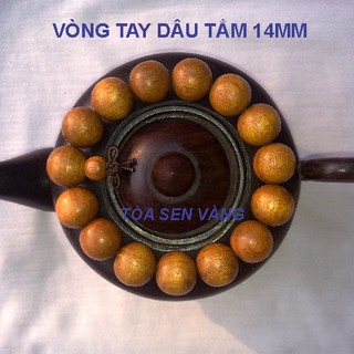 Vòng Tay Dâu Tằm 14mm