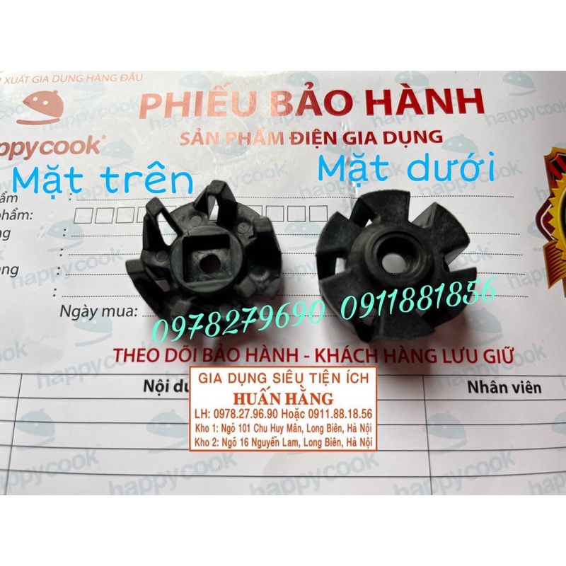 (Chính hãng 100%) Hoa khế máy, Khớp nối máy, Hoa khế Dao, Khớp nối dao máy xay sinh tố HappyCook HCB150B HCB150C