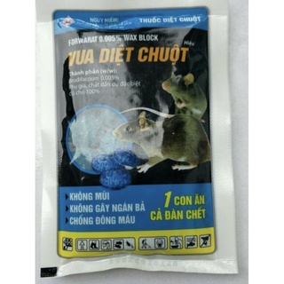 Vua diệt chuột, thuốc diệt chuột dạng nén 20 viên