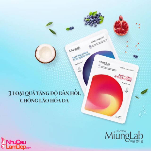 MẶT NẠ MIUNGLAB [HỘP 7 MIẾNG]