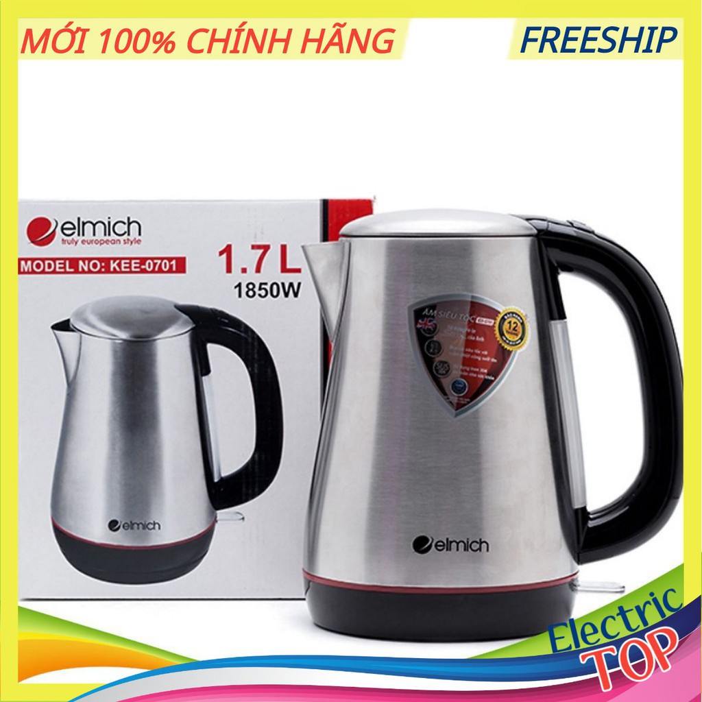 Ấm đun nước siêu tốc Elmich 1.7L KEE-0701