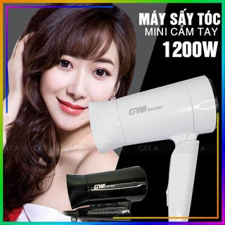 MÁY SẤY TÓC KIỂU DÁNG MỚI GW6543 Công Suất Lớn 1200W - Tặng kèm đầu sấy tạo kiểu, gấp gọn tiện lợi [HÀNG CHÍNH HÃNG]