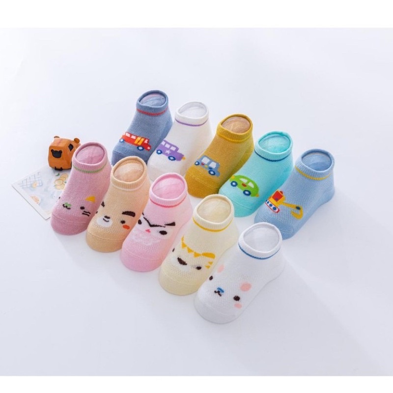 Sét 5 Đôi Tất Lưới Kids Socks Cho Bé