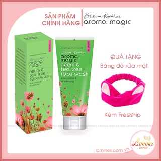 Sữa rửa mặt cho da dầu mụn | aroma magic neem & tea tree face wash - 100ml