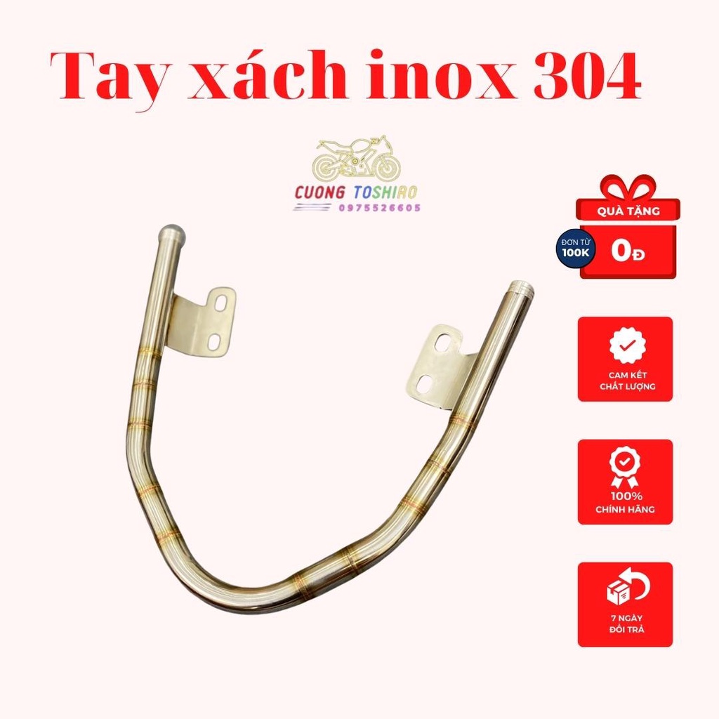 Tay xách titan Gr5 hàng chuẩn 100% lắp xe wave 50cc 100cc 110cc siêu nhẹ không gỉ bền đẹp thu hút mọi ánh nhìn