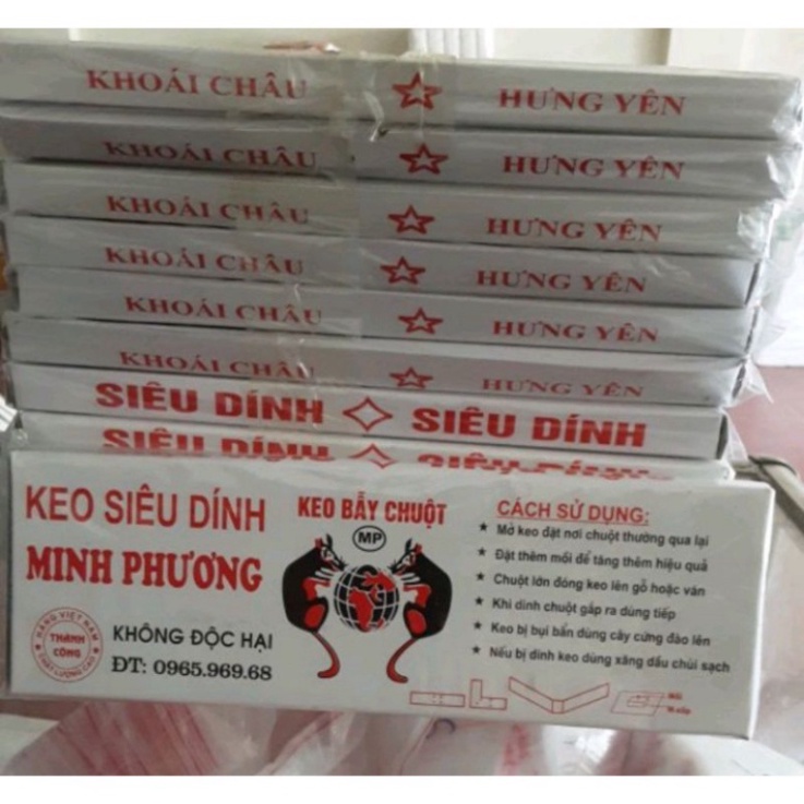 Keo dính chuột siêu dính Minh Phương kaca 1hittop