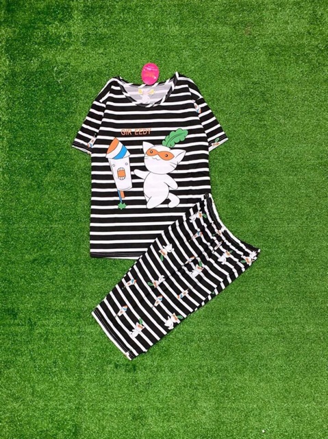 [FREESIZE < 70kg] Đồ bộ thun hoạt hình QC | BigBuy360 - bigbuy360.vn