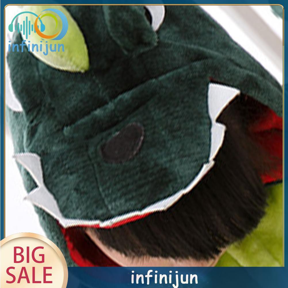 Bộ áo liền quần thiết kế hình khủng long unisex