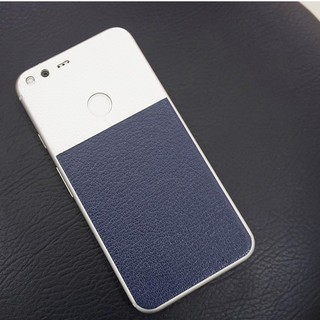 [DÁN DA] Miếng dán da Google Pixel 2 - Da trắng xanh