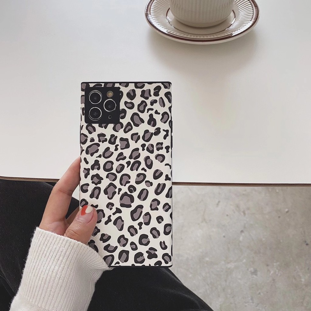 Ốp điện thoại in họa tiết da báo cho Iphone 7 8 + x Xr Xsmax 11 Pro Pro Max 12mini 12 Pro Promax | BigBuy360 - bigbuy360.vn