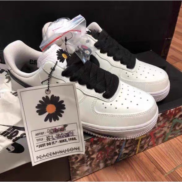 Giày_Nike AF1 Trắng Hoa Cúc , Giày_Nike Air Force 1 Full Hoa Cúc Sơn Đế Cao Cấp Full Box Full Billl