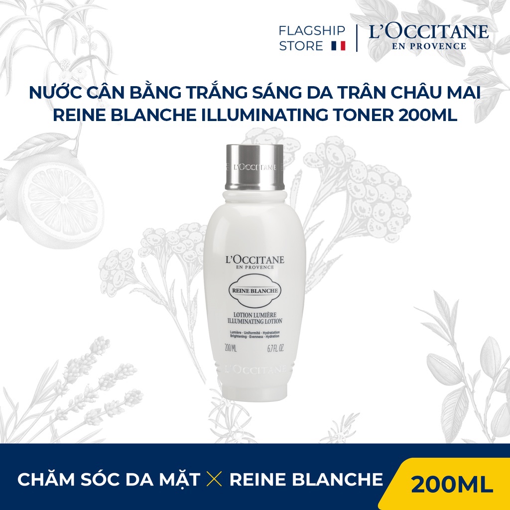 Nước Cân Bằng Trắng Sáng Da Trân Châu Mai 200ml L'Occitane