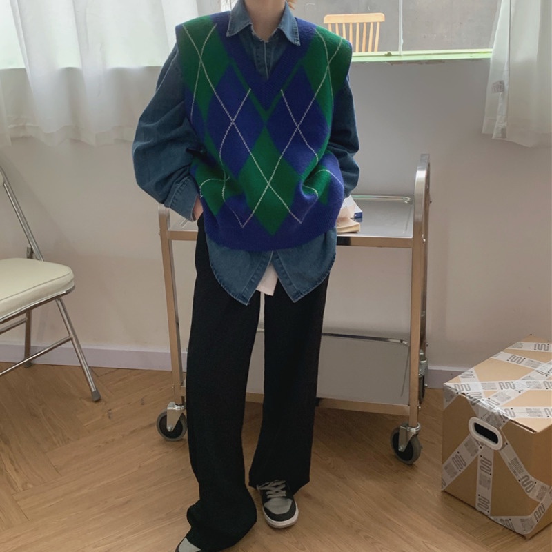 Áo khoác ghi lê Pure Cube dệt kim thời trang nữ tính