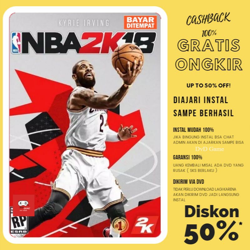 Bộ Trò Chơi Nba 2k18 - Dvd Độc Đáo Thú Vị