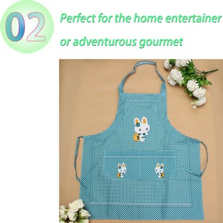 Tạp dề thỏ Hàn Quốc (nhiều màu)
