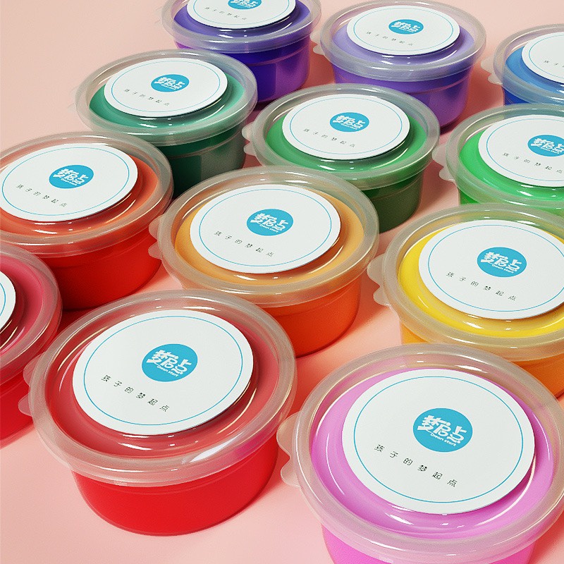 Đất nặn 24 màu kèm hộp đưng an toàn cho bé