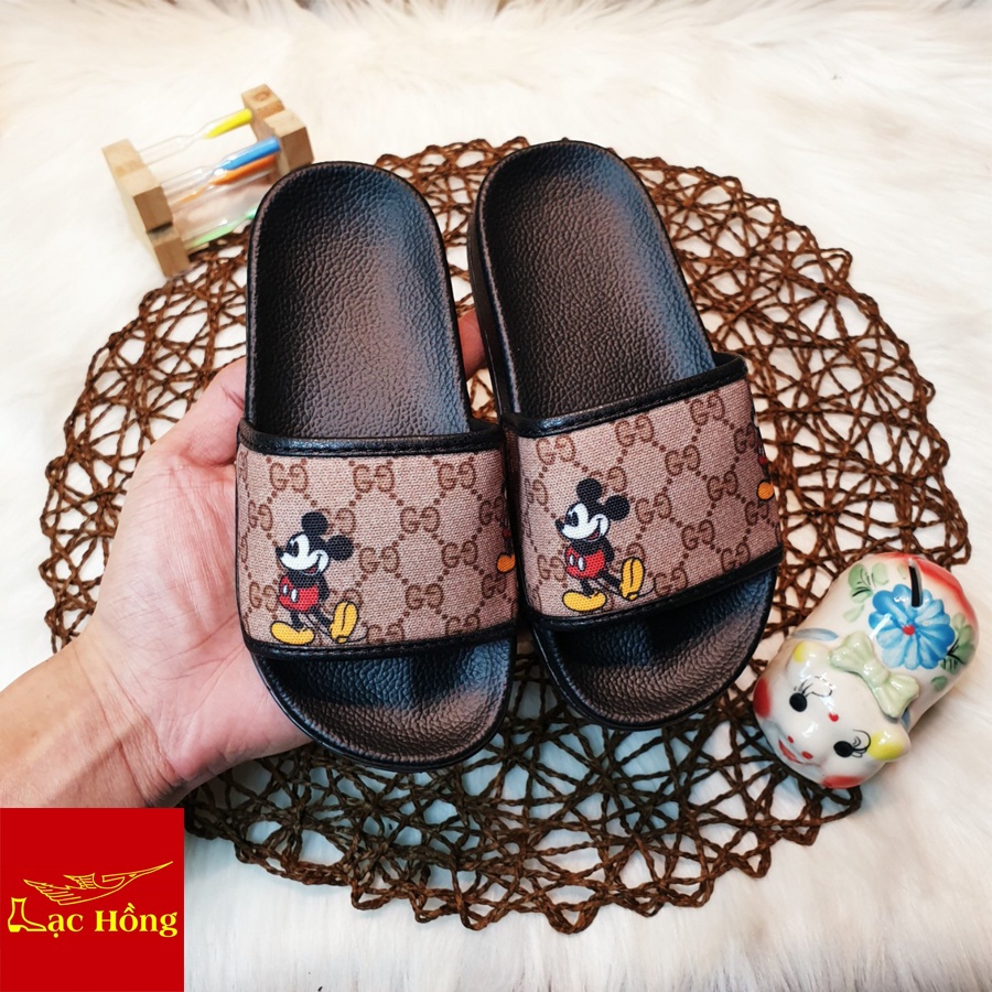 Dép trẻ em Mickey Nâu Lạc Hồng Store