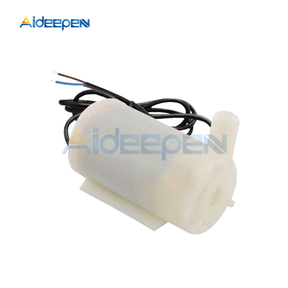 Động cơ bơm nước không chổi than 100L/ giờ DC 3V 5V ống dẫn 1m không tiếng ồn