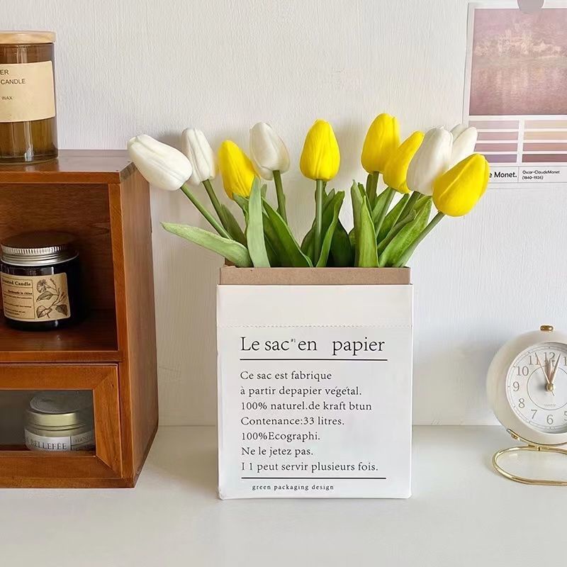 Hoa Tulip Giả Trang Trí Phòng Khách/Chụp Ảnh Tiện Dụng