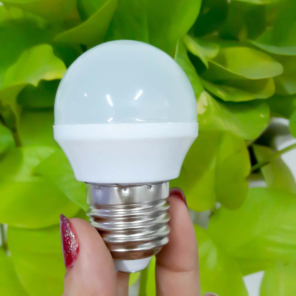 Bộ 10 bóng Đèn LED Búp 3W vàng ấm Arolight Siêu sáng, dùng trang trí nội thất nhà cửa, quán cà phê, trà sữa