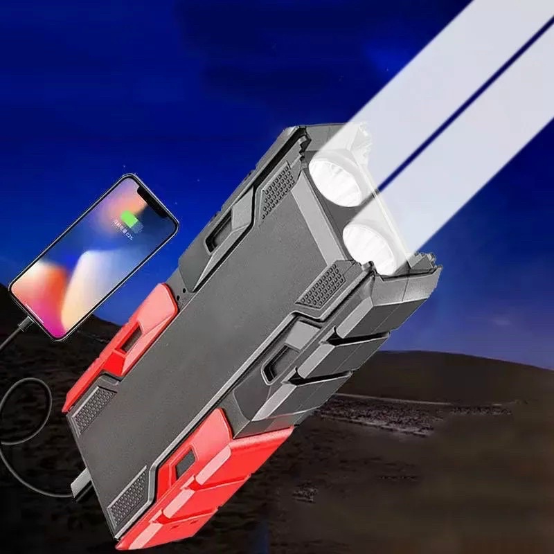 PIN DỰ PHÒNG KÈM ĐÈN 2 BÓNG SIÊU SÁNG MẪU MỚI 2022.AL