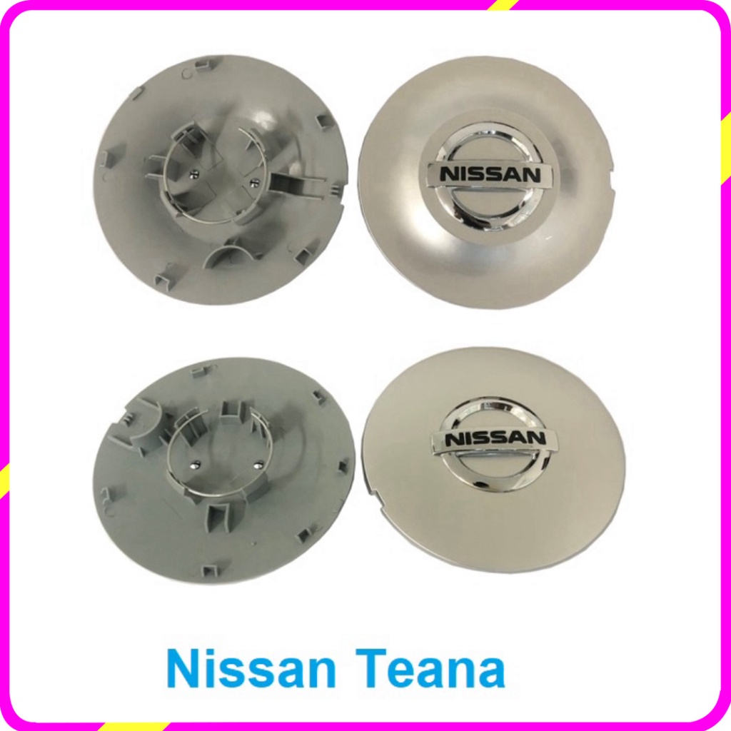 [GIÁ TỐT - CHÍNH HÃNG 100%] Logo chụp mâm, ốp lazang bánh xe ô tô Nissan Teana 2008-2012 và Nissan T