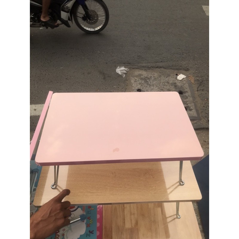 Bàn xếp vân gỗ mini để laptop 30*50 | BigBuy360 - bigbuy360.vn