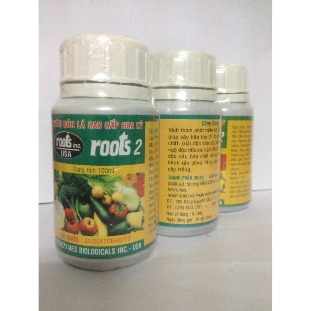 ROOT 2 100ML RA RỄ CỰC MẠNH cho lan, cây kiểng