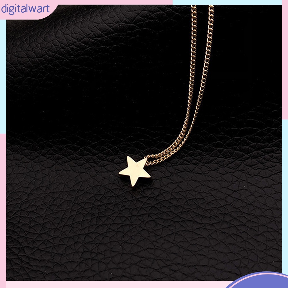 Dây Chuyền Hợp Kim Mặt Hình Ngôi Sao Thời Trang Cho Nữ
