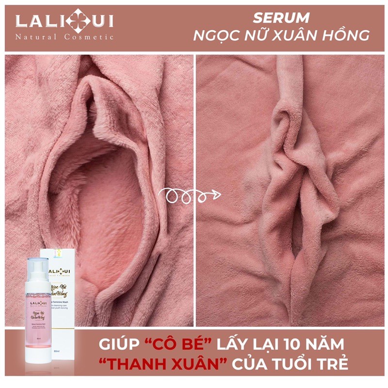 DUNG DỊCH VỀ SINH NGỌC NỮ XUÂN HỒNG LALIHUI